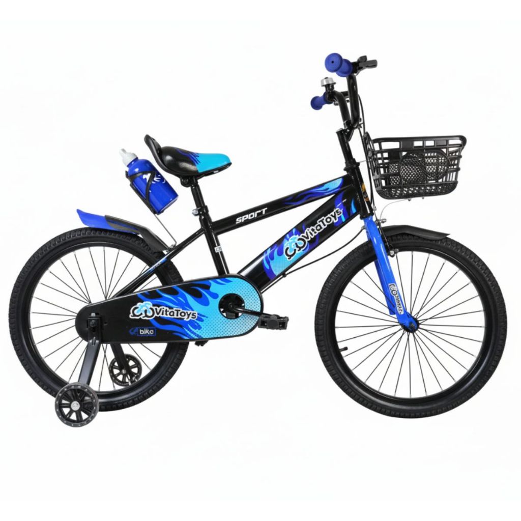 Bicicleta infantil aro 20 azul Vitatoys